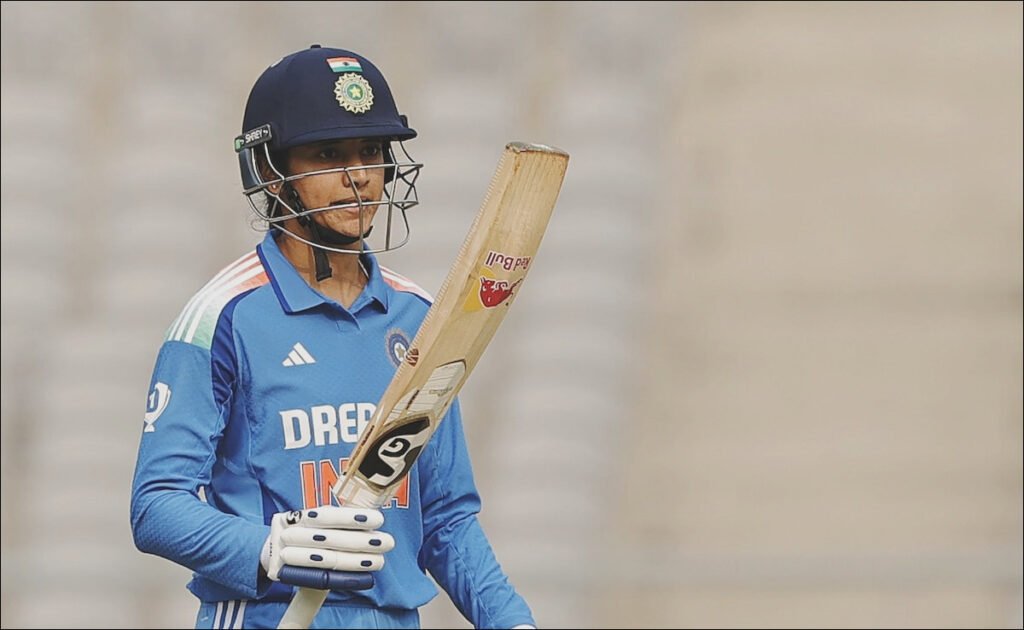 Smriti Mandhana Makes History as the First Woman Cricketer to…