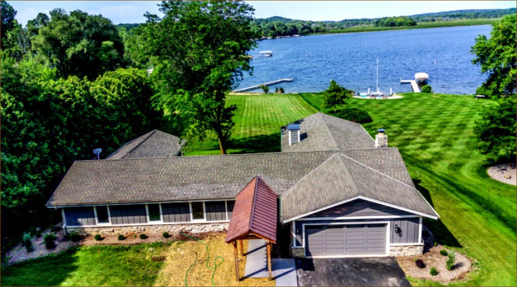 Stunningly Updated Little Cedar Lake Retreat in West Bend, WI!