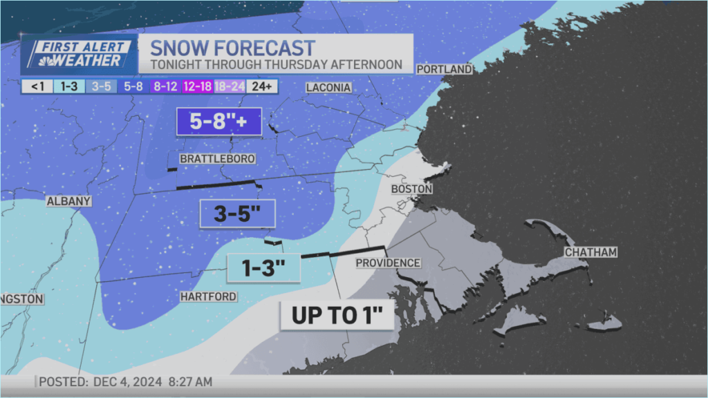 Winter’s Arrival: Fresh Snowfall Predictions for Mass. and NH – NBC Boston