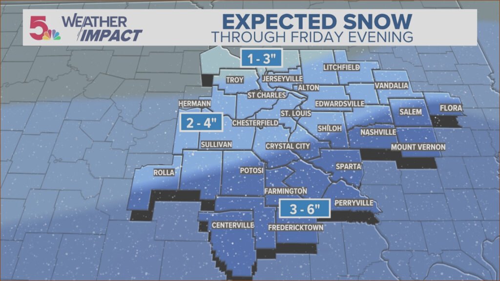 Snow Expected on Friday: St. Louis Braces for a Wintry Mix